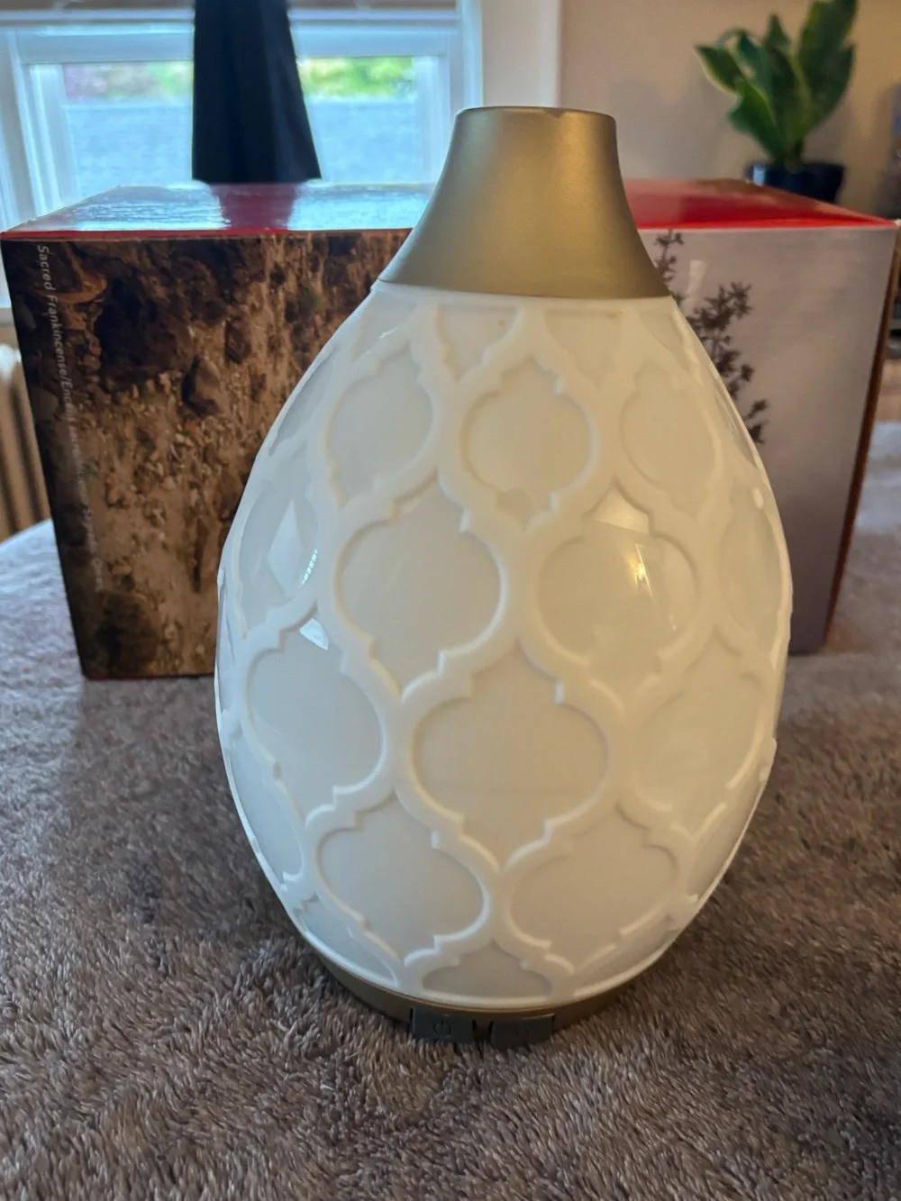 Young Living Desert Mist White Essential Oil Diffuser & Back Pack